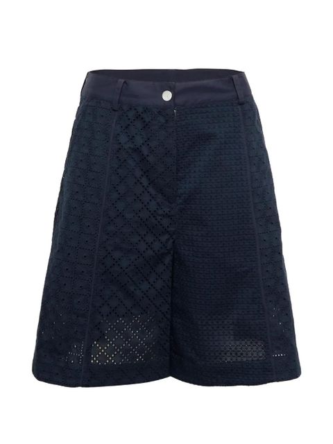 3.1 Phillip Lim broderie-anglaise bermuda shorts - Blue - zdjęcie produktu nr 1