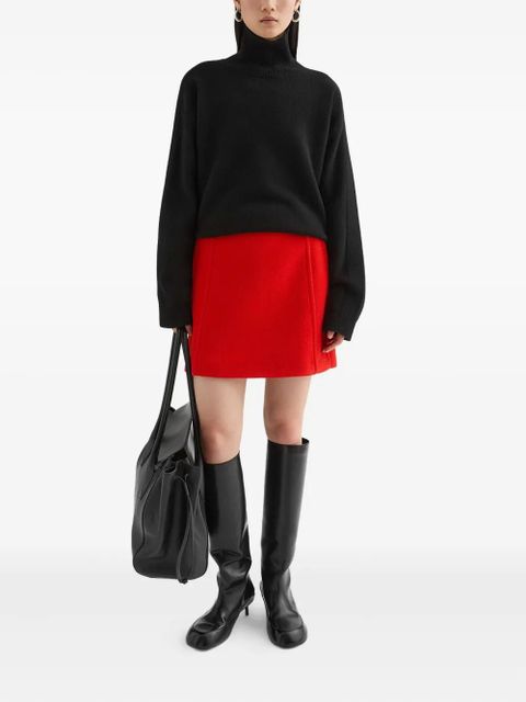 Jil Sander high-neck sweater - Black