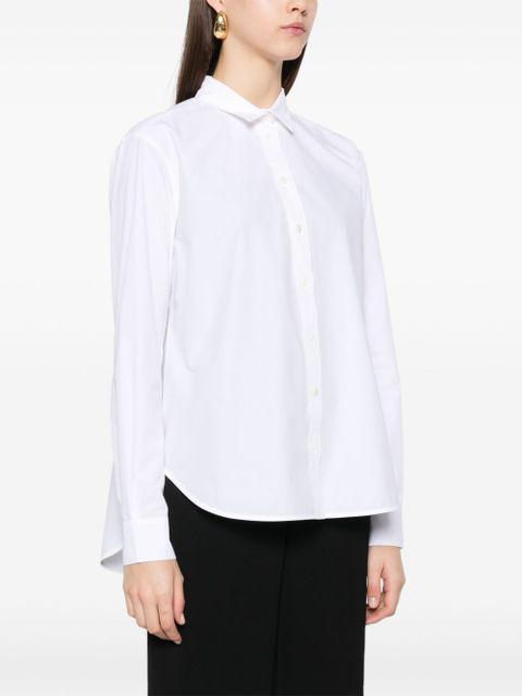 TOTEME Signature cotton shirt - White