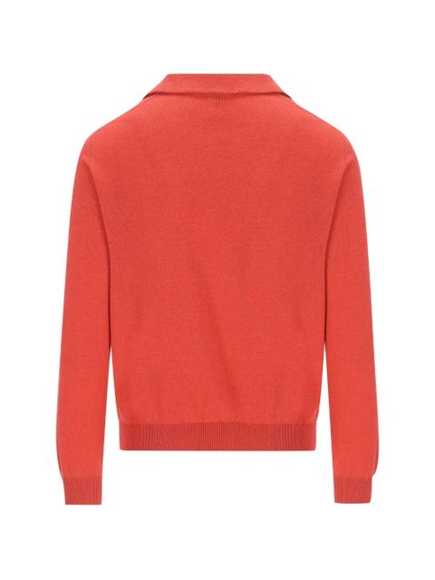 Loro Piana V-neck sweater - Orange - zdjęcie produktu nr 2