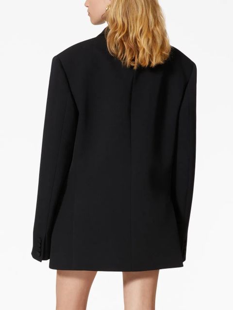 Valentino Garavani Grisaille double-breasted blazer - Black