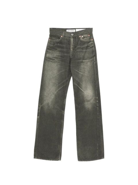 OUR LEGACY aurora-print jeans - Black