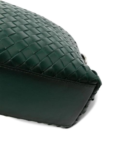 DRAGON DIFFUSION Chunky Fellini woven shoulder bag - Green