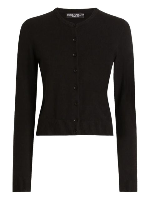 Dolce & Gabbana button-front cardigan - Black - zdjęcie produktu nr 1