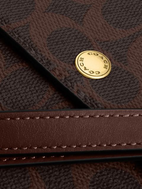 Coach torebka Brook kolor brązowy CAN91