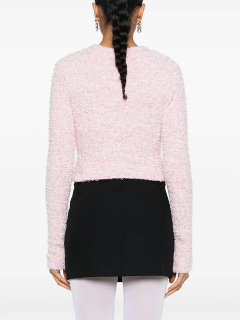 Balenciaga cropped jacket - Pink