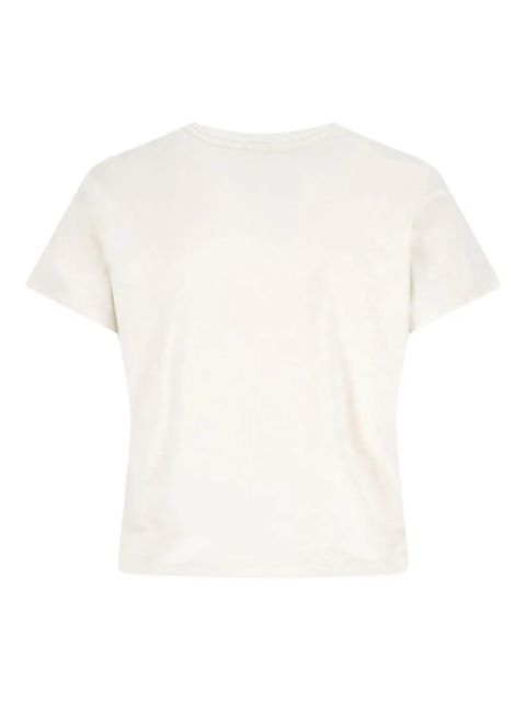 RE/DONE Clouds cotton T-shirt - Neutrals