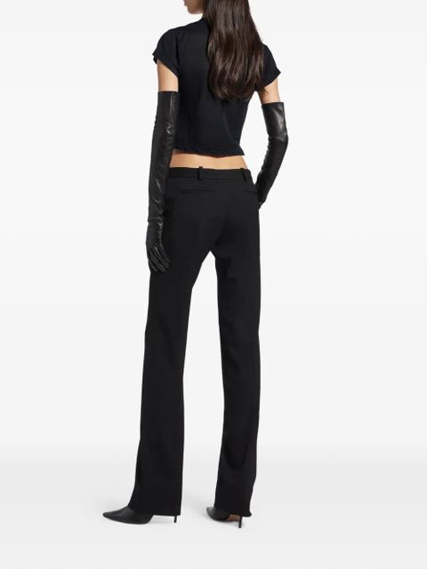 Balenciaga Messy Spray logo-print side-slit T-shirt - Black - zdjęcie produktu nr 2