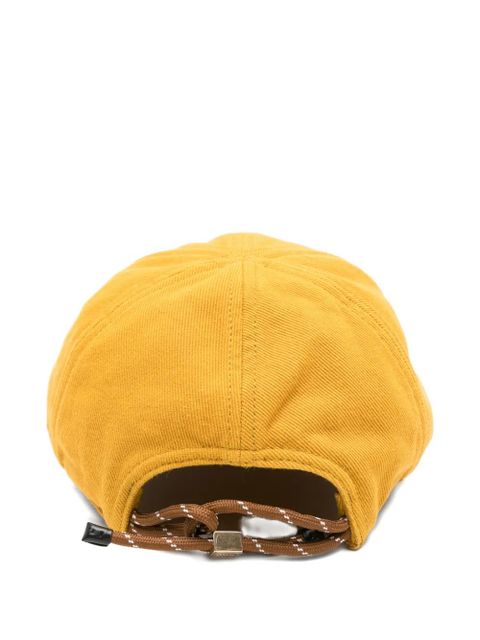 Miu Miu logo-embroidered hat - Yellow - zdjęcie produktu nr 2
