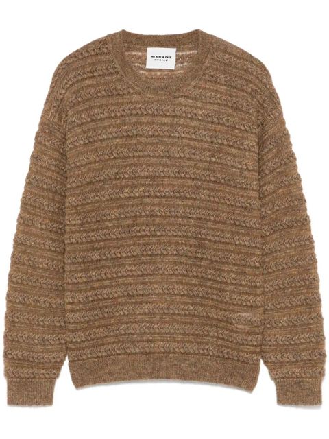 MARANT ÉTOILE Oletta sweater - Brown - zdjęcie produktu nr 1