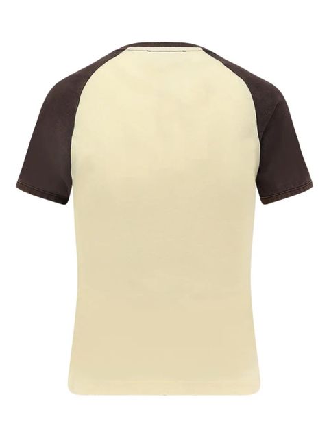 Coperni logo-print crew-neck T-shirt - Neutrals