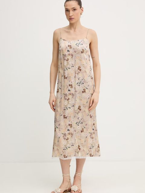 MUNTHE sukienka letnia z wiskozy BARIKA SLIP - zdjęcie produktu nr 1