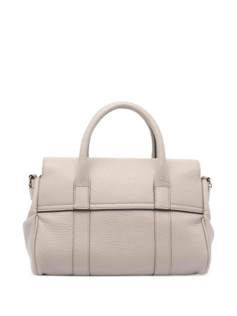 Mulberry turn-lock satchel bag - NATURAL