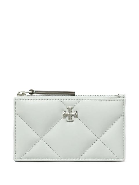 Tory Burch Kira diamond-quilting wallet - White - zdjęcie produktu nr 1