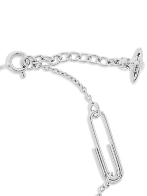 Vivienne Westwood Orb-pendant bracelet - Silver
