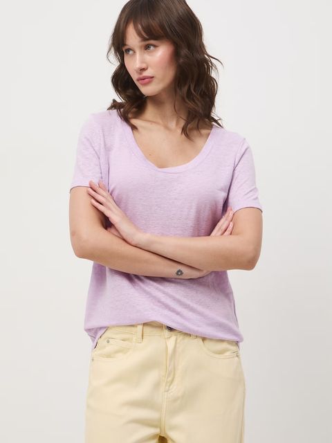 Medicine T-shirt damski lniany - zdjęcie produktu nr 2