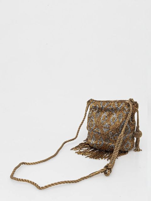 Hoss Intropia torebka kolor złoty 2052026 - zdjęcie produktu nr 2