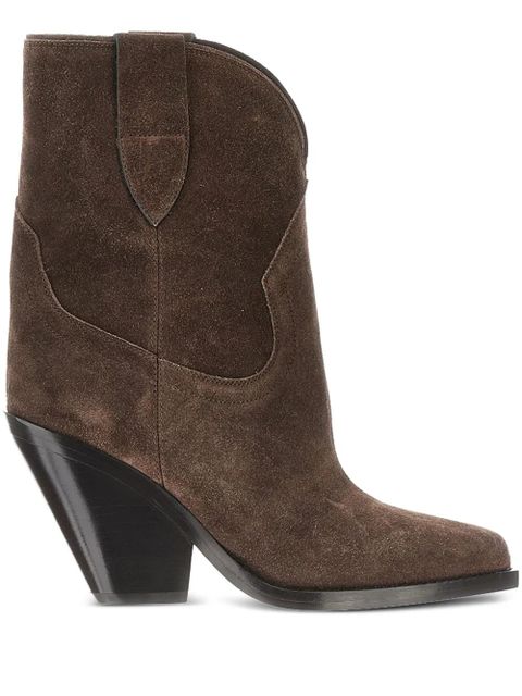 ISABEL MARANT Leyane ankle boots - Brown - zdjęcie produktu nr 1