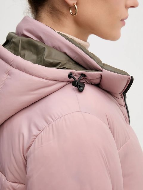 Pepe Jeans kurtka kolor różowy zimowa PL4024339