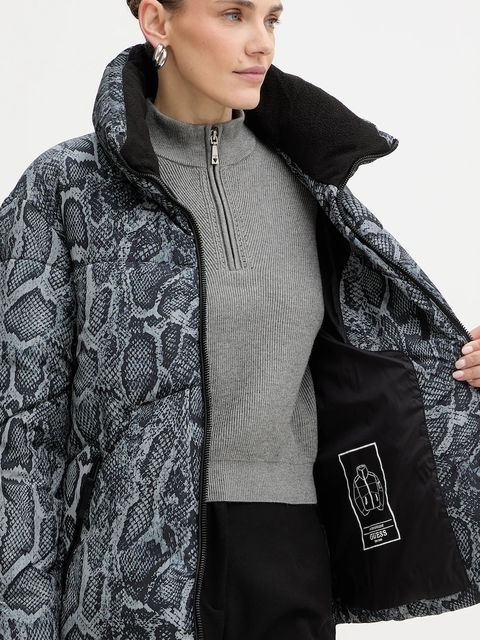 Guess kurtka MARTINA kolor szary zimowa W5BL47 W3702