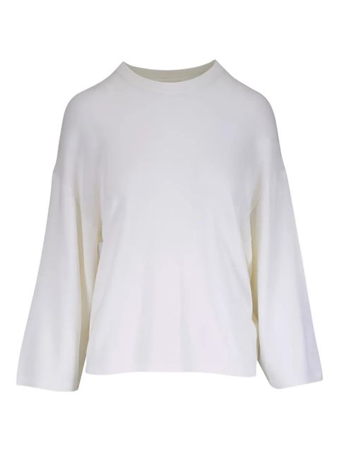 KHAITE Darcy bell-sleeve sweater - White - zdjęcie produktu nr 1