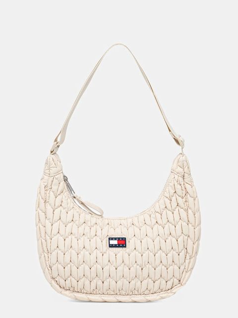 Tommy Jeans torebka kolor beżowy AW0AW17546 - zdjęcie produktu nr 1