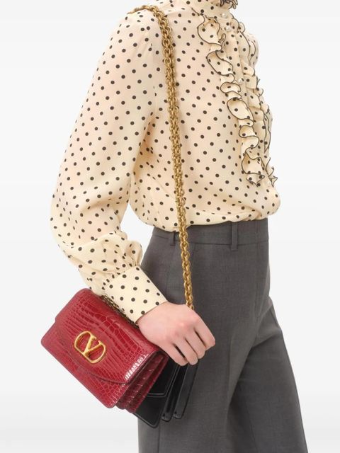 Valentino Garavani Plusdepois-print shirt - Neutrals