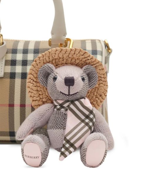 Burberry mini check bowling bag - Neutrals