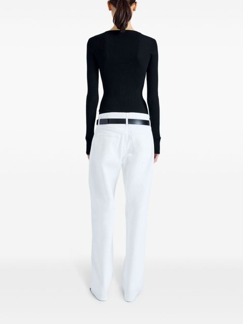 Proenza Schouler Boyd Henley jumper - Black