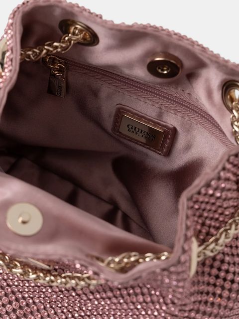 Guess torebka ZALINA kolor różowy HWRP93 50750