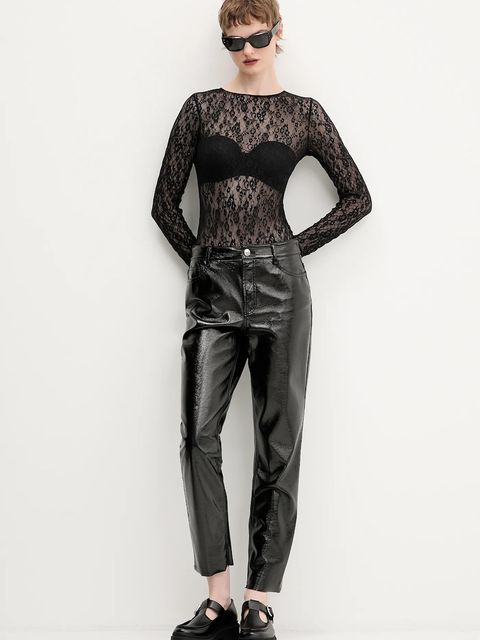 HUGO t-shirt Dulietta damskie kolor czarny gładka 50554252 - zdjęcie produktu nr 2