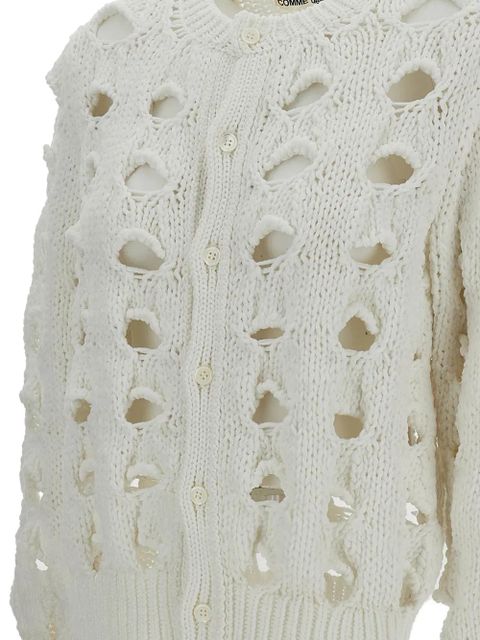 Comme Des Garçons buttoned cardigan - Blue