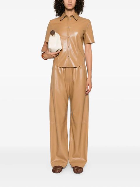 Nanushka Geb elastic-waist trousers - Neutrals