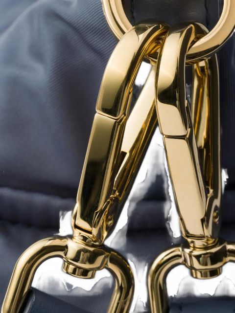 Prada Explore large Re-Nylon and leather bag - Blue