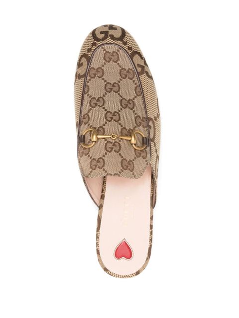 Gucci Princetown panelled slippers - Neutrals