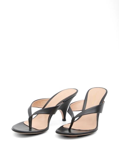 Gianvito Rossi Sofia thong sandals - Black - zdjęcie produktu nr 2