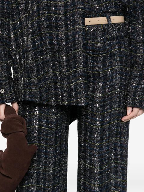 Missoni sequin trousers - Blue