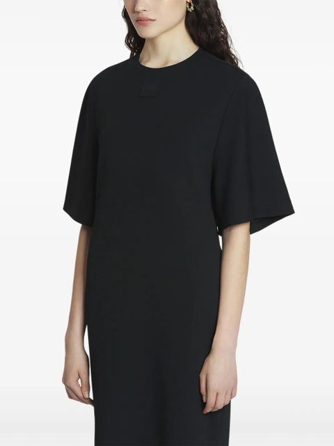 Lanvin gathered midi dress - Black