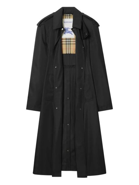 Burberry belted trench coat - Black - zdjęcie produktu nr 2