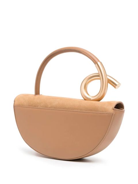 Cult Gaia Azariah suede tote bag - Brown