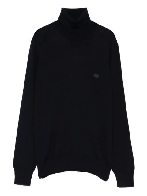 ETRO embroidered-logo sweater - Blue - zdjęcie produktu nr 1