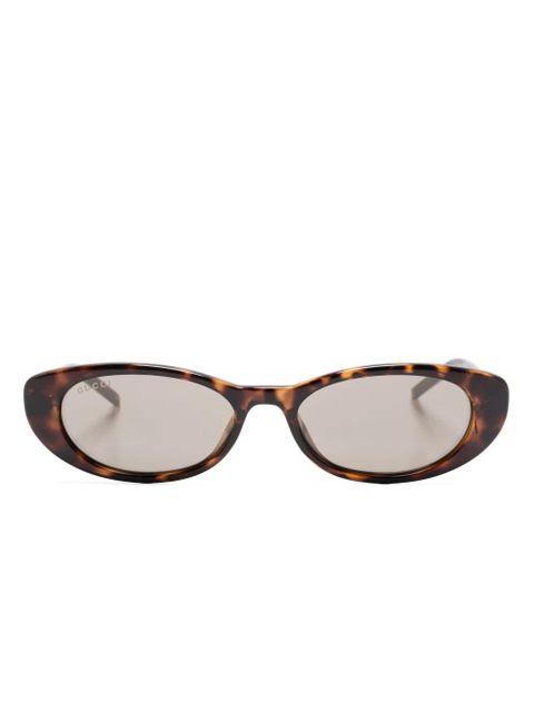 Gucci Eyewear cat-eye sunglasses - Brown - zdjęcie produktu nr 1