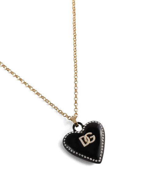 Dolce & Gabbana heart-pendant necklace - Gold