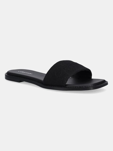 Calvin Klein klapki FLAT SLIDE - HE - zdjęcie produktu nr 2