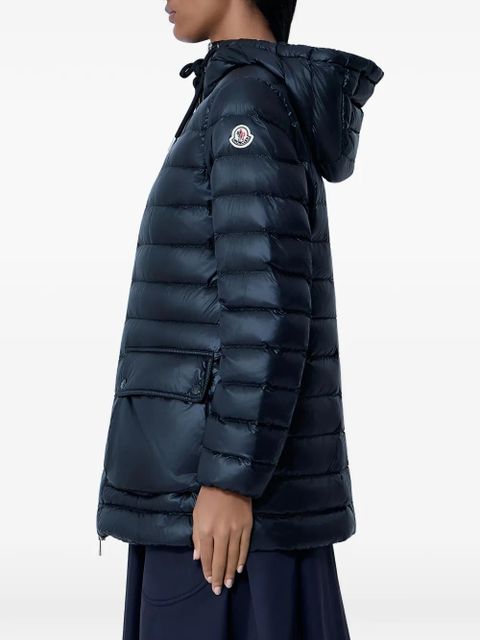 Moncler hooded quilted jacket - Black