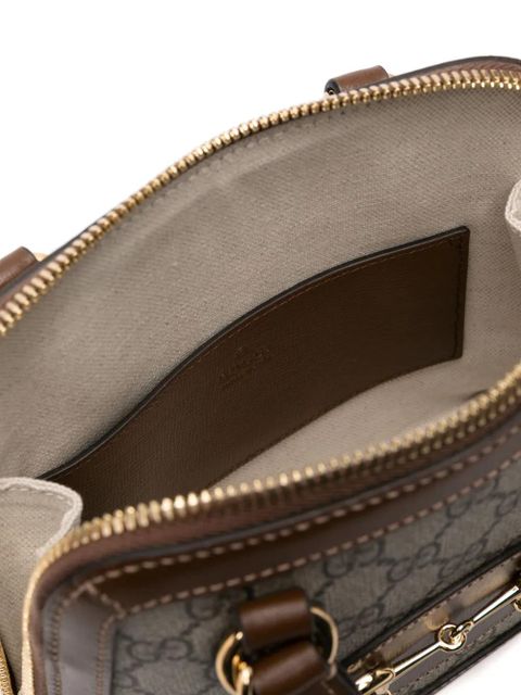 Gucci mini Horsebit 1955 top-handle bag - Neutrals
