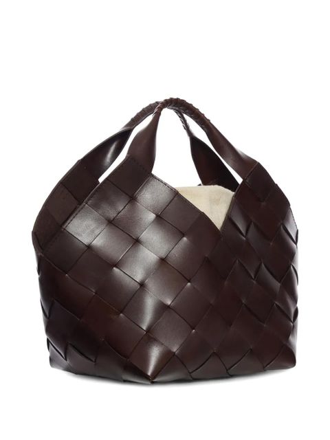 DRAGON DIFFUSION small woven-design tote bag - Brown - zdjęcie produktu nr 2