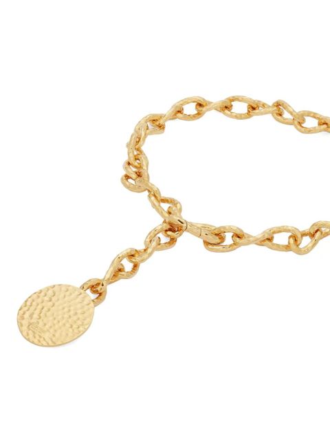 Jil Sander circular pendant necklace - Gold - zdjęcie produktu nr 2