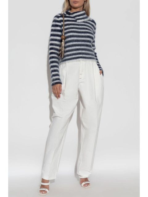 Jacquemus Le De-Nîmes Curzio trousers - White - zdjęcie produktu nr 2