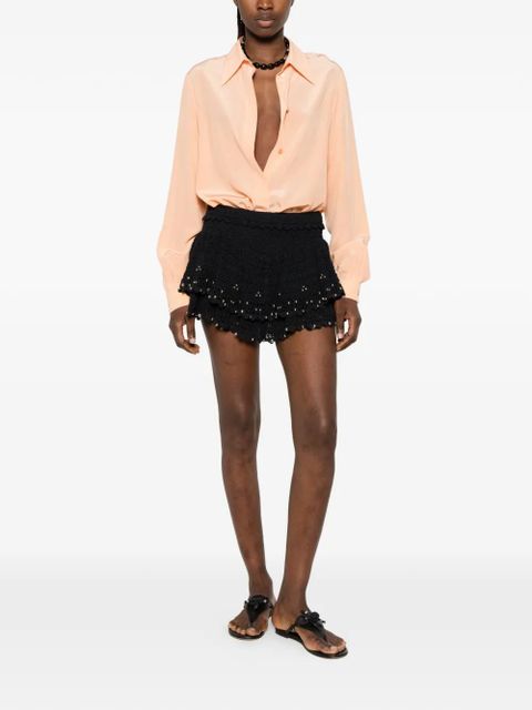 Missoni concealed-fastening long-sleeve blouse - Orange - zdjęcie produktu nr 2